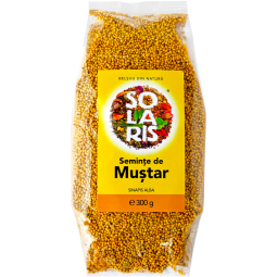 Condiment mustar boabe 300g - SOLARIS