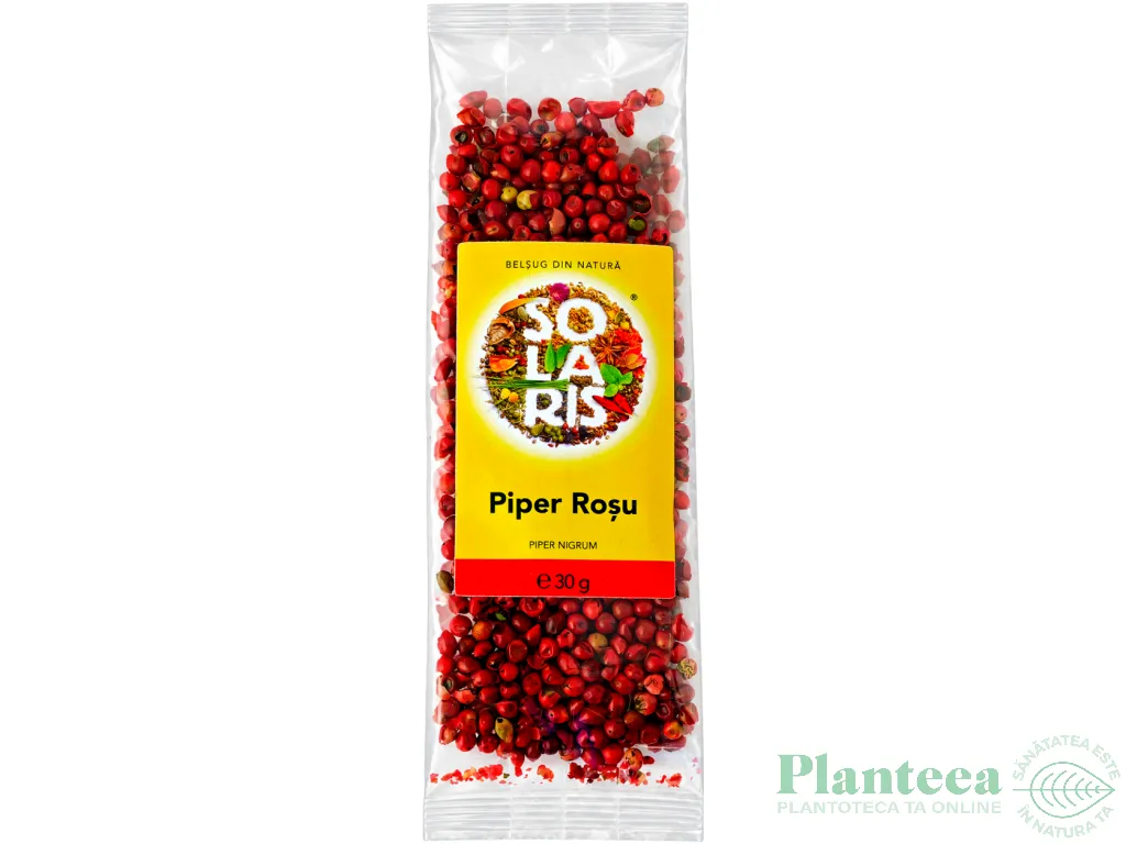 Condiment piper rosu boabe 30g - SOLARIS