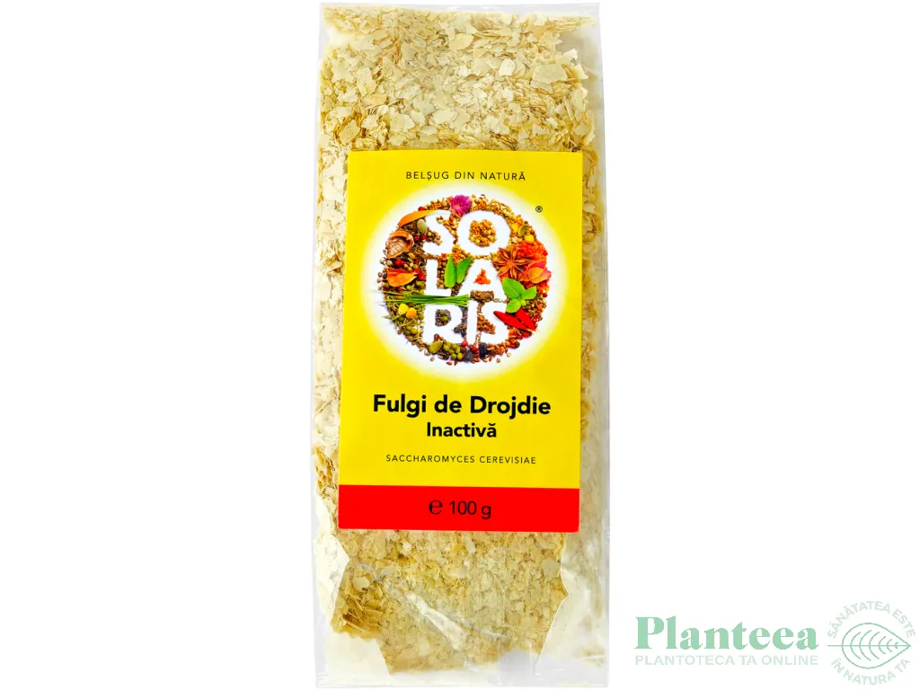 Fulgi drojdie bere inactiva 100g - SOLARIS