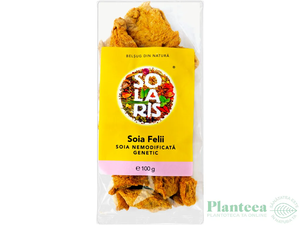 Soia texturata felii 100g - SOLARIS