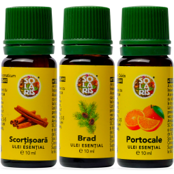 Kit 3 uleiuri esentiale Mirosul Craciunului 3x10ml - SOLARIS