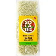 Sare mare grunjoasa celtica neiodata 250g - SOLARIS