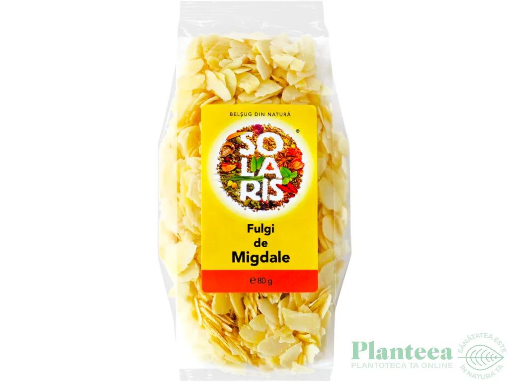 Migdale fulgi 80g - SOLARIS