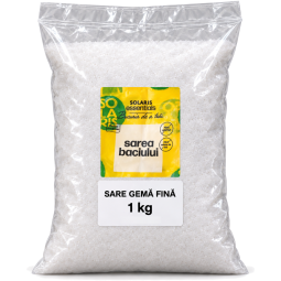Sare gema fina Sarea baciului 1kg - SOLARIS
