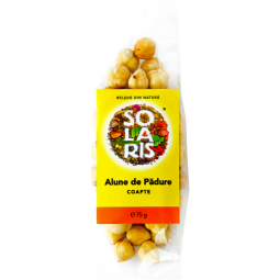 Alune padure coapte decojite 75g - SOLARIS