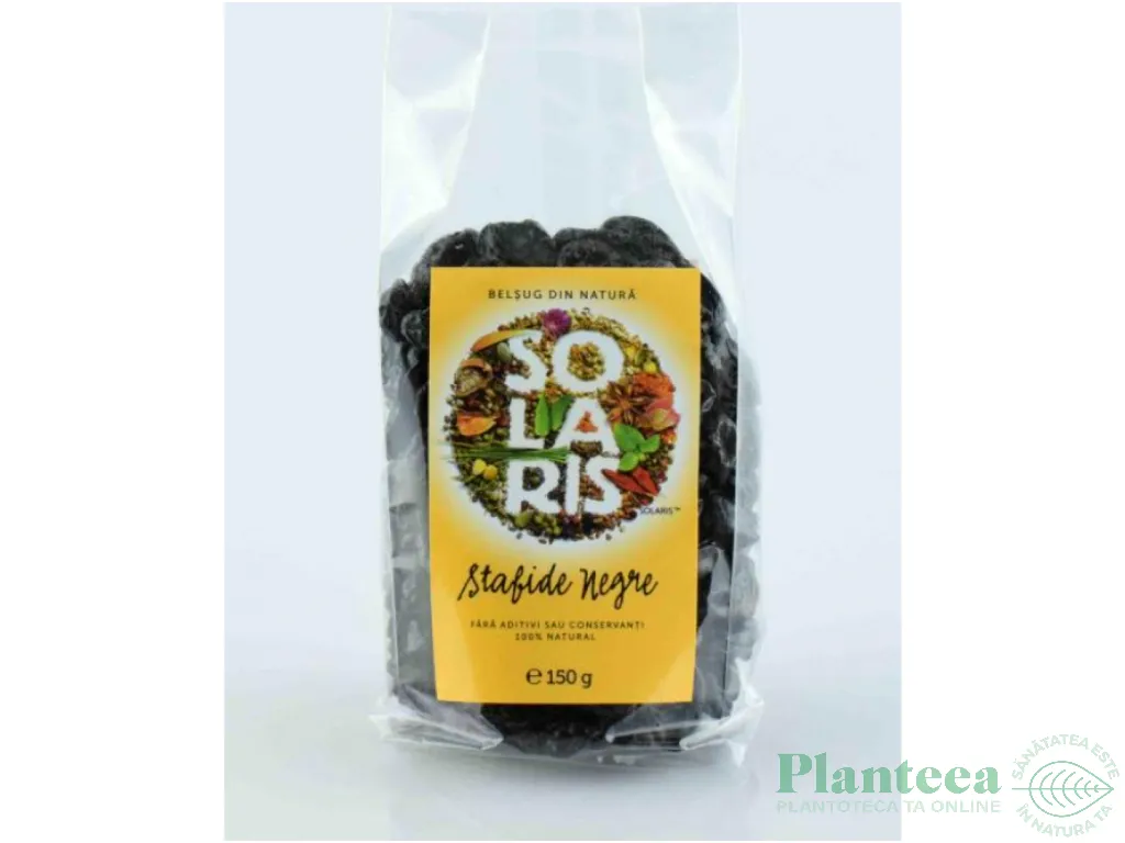 Stafide negre 150g - SOLARIS