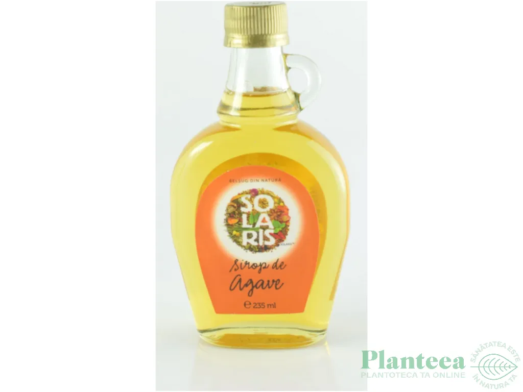 Indulcitor sirop agave 250ml - SOLARIS