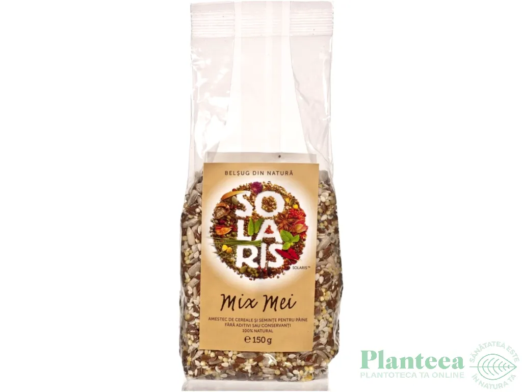 Mix mei seminte pt paine 150g - SOLARIS