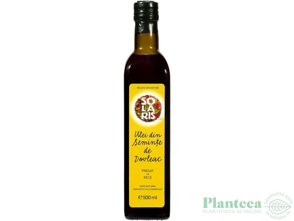 Ulei seminte dovleac 500ml - SOLARIS