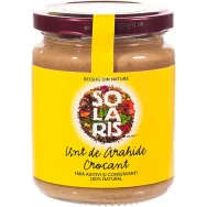 Unt arahide crocant 250g - SOLARIS