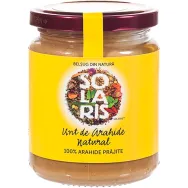 Unt arahide natural 250g - SOLARIS