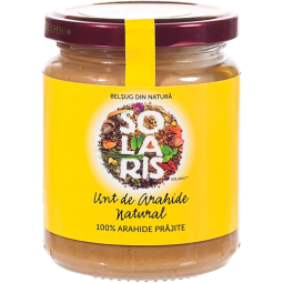 Unt arahide natural 250g - SOLARIS