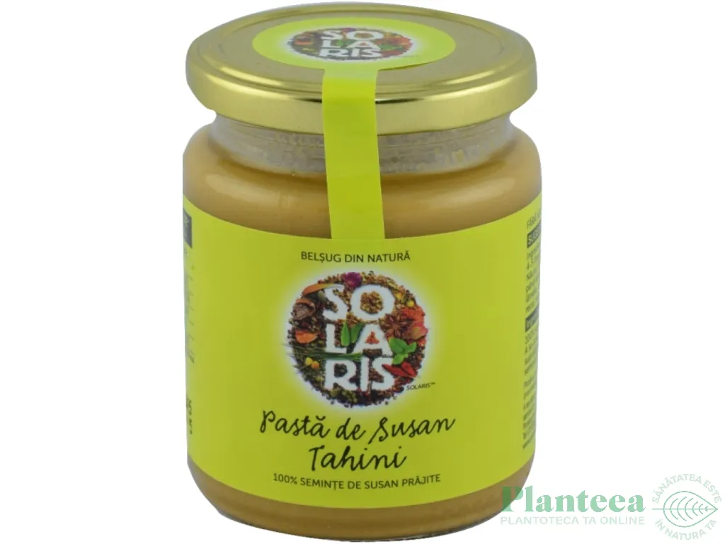 Pasta susan decojit Tahini 250g - SOLARIS