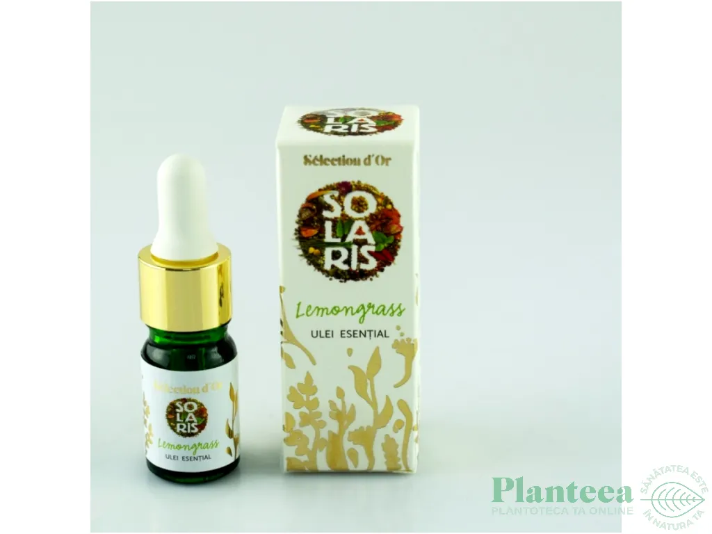 Ulei esential lemongrass Selection d`Or 5ml - SOLARIS