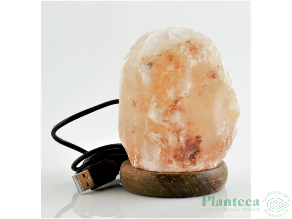 Veioza sare Himalaya natur usb 0,5kg - SOLARIS