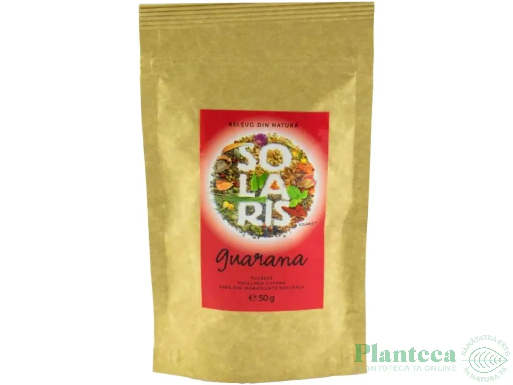 Pulbere guarana 50g - SOLARIS