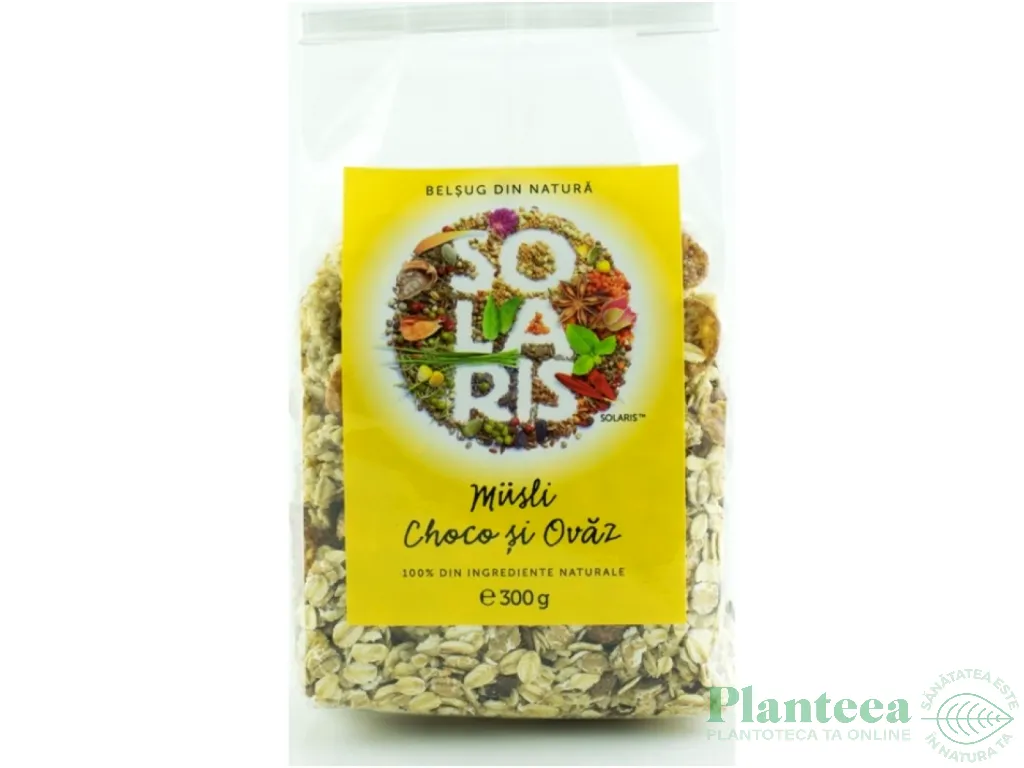 Musli ciocolata ovaz 300g - SOLARIS