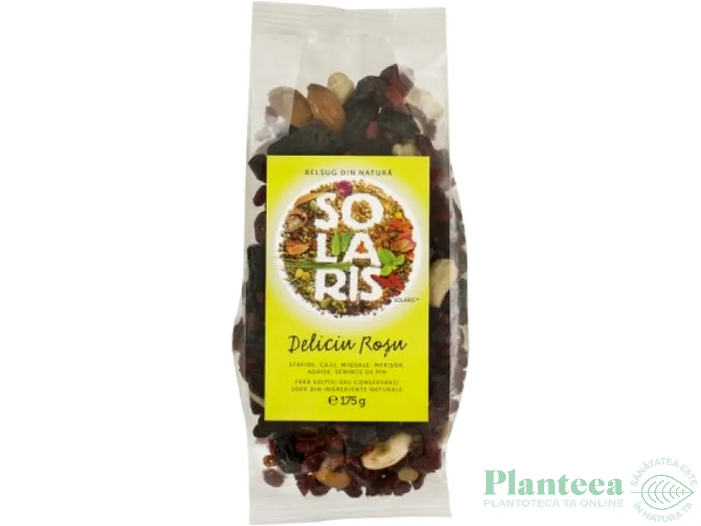 Mix fructe Deliciu rosu 175g - SOLARIS