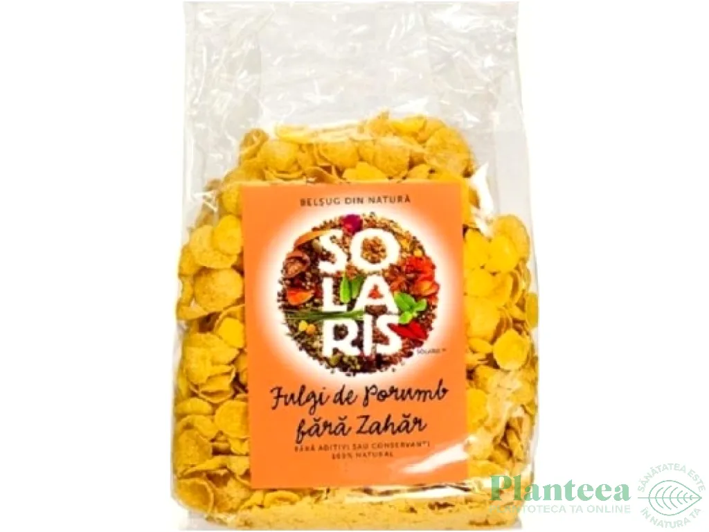 Fulgi porumb fara zahar 300g - SOLARIS