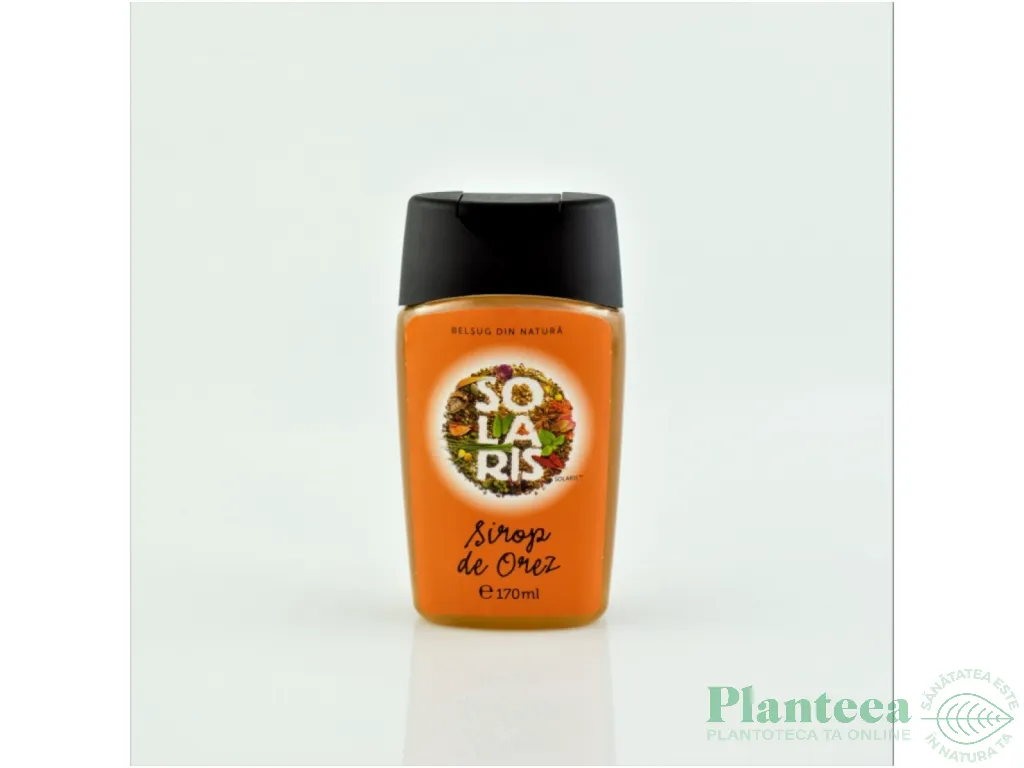 Indulcitor sirop orez 170ml - SOLARIS