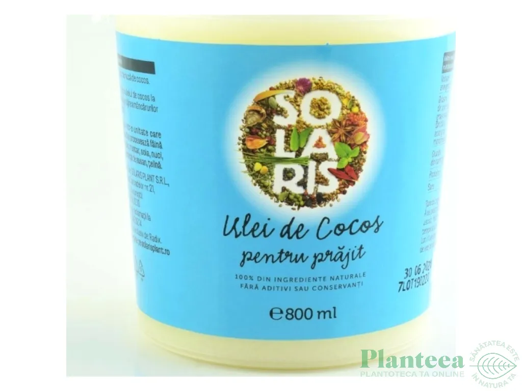 Ulei cocos pt prajit 800ml - RADIX