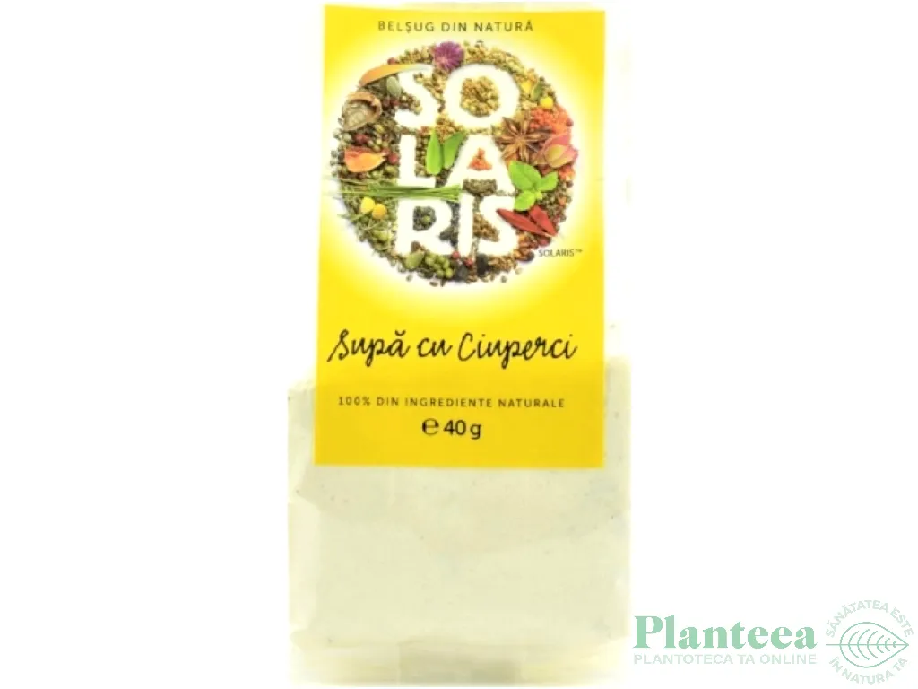 Supa crema ciuperci 40g - SOLARIS