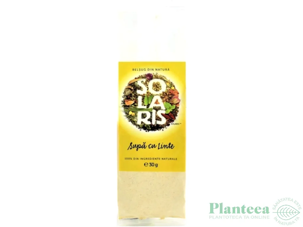 Supa crema linte 30g - SOLARIS