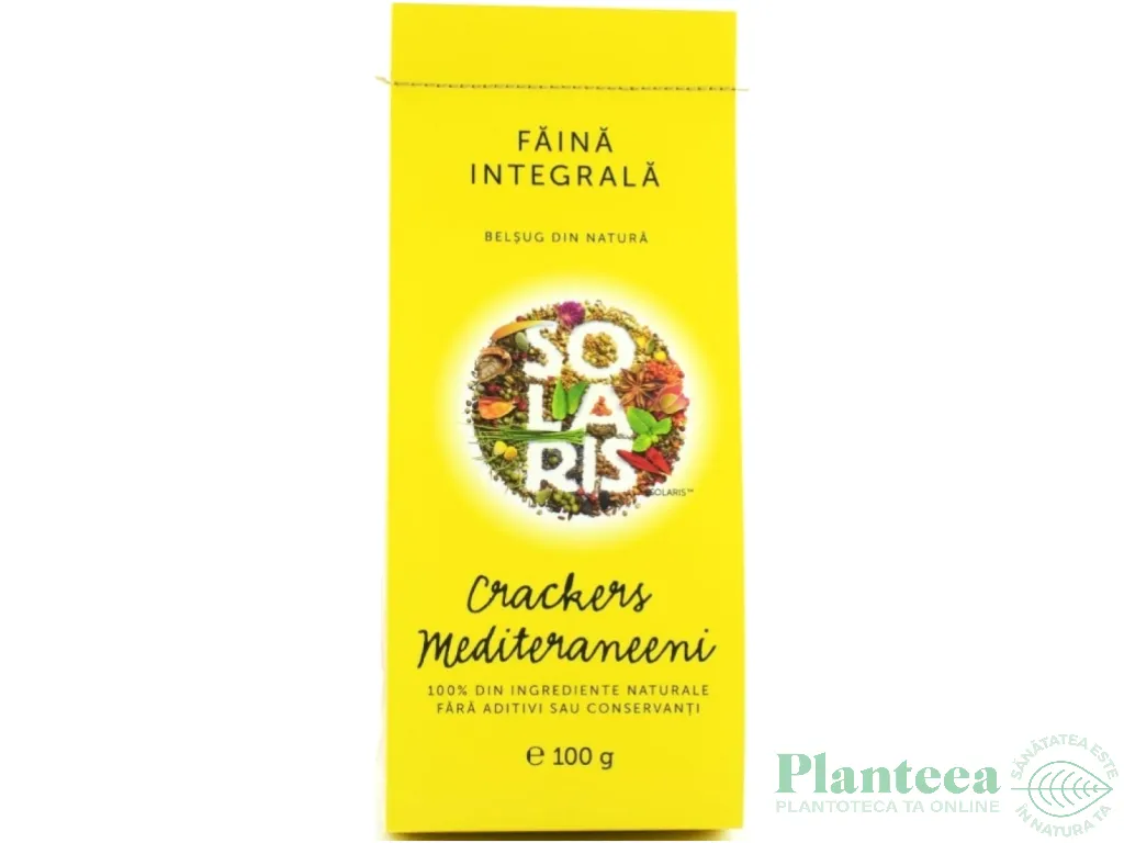 Crackers mediteraneeni 100g - SOLARIS