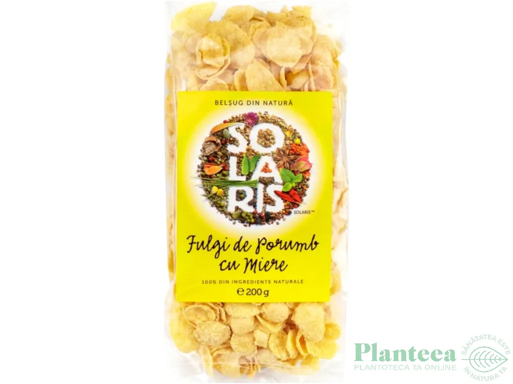 Fulgi porumb miere 200g - SOLARIS