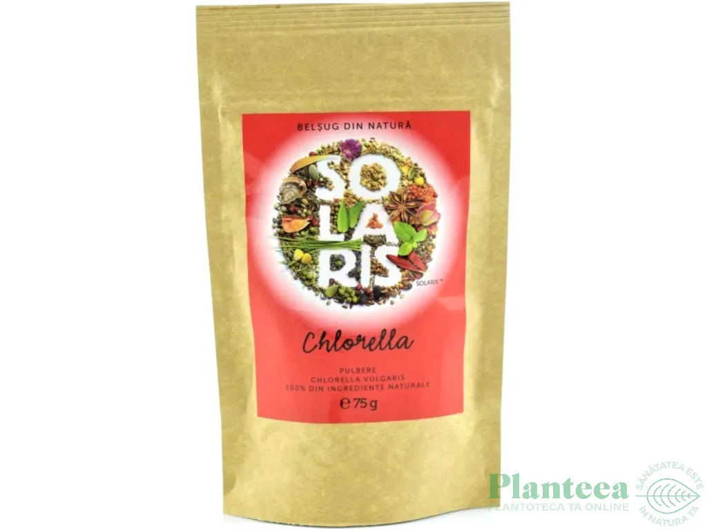 Pulbere chlorella 75g - SOLARIS