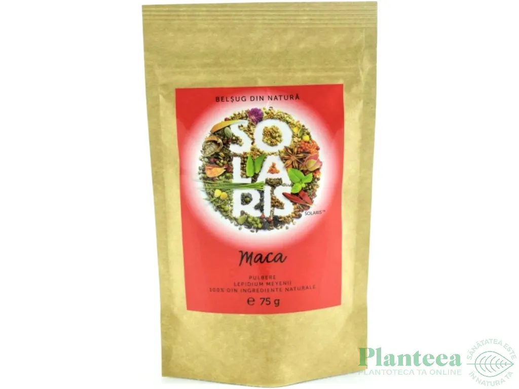 Pulbere maca 75g - SOLARIS