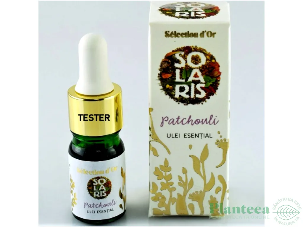 Tester Ulei esential patchouli Selection d`Or 5ml - SOLARIS