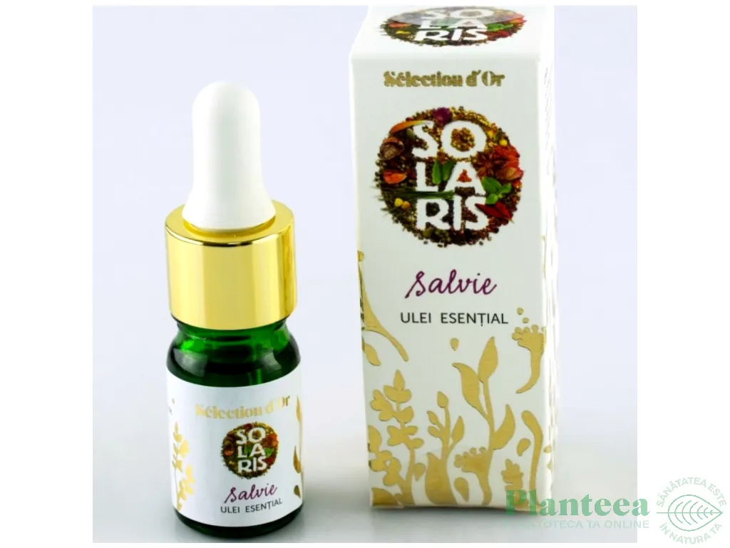 Tester Ulei esential salvie Selection d`Or 5ml - SOLARIS