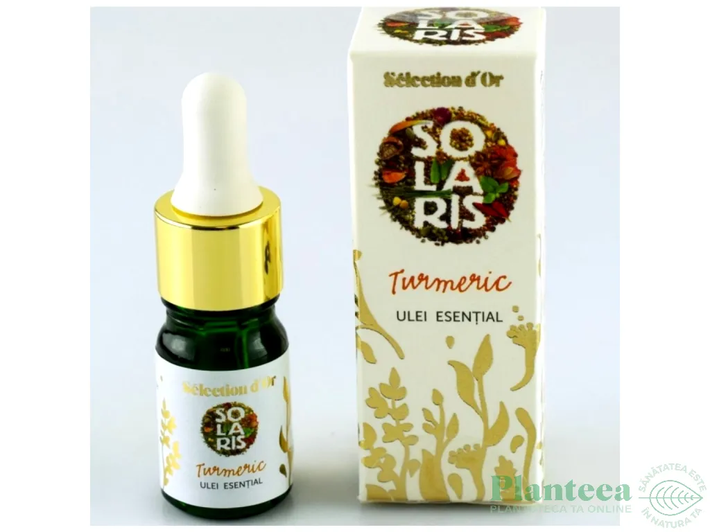 Tester Ulei esential turmeric Selection d`Or 5ml - SOLARIS