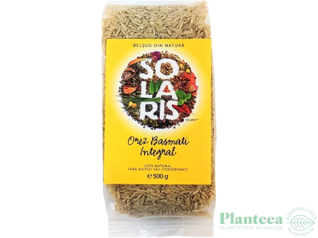 Orez basmati integral 500g - SOLARIS
