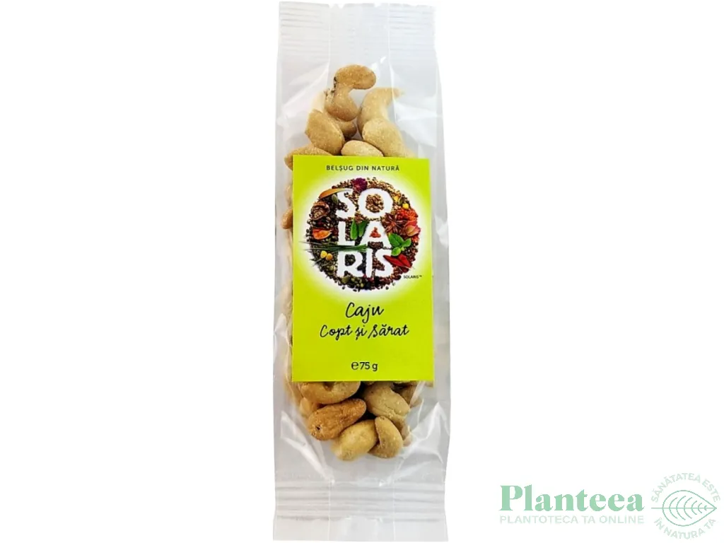 Caju copt sarat 75g - SOLARIS