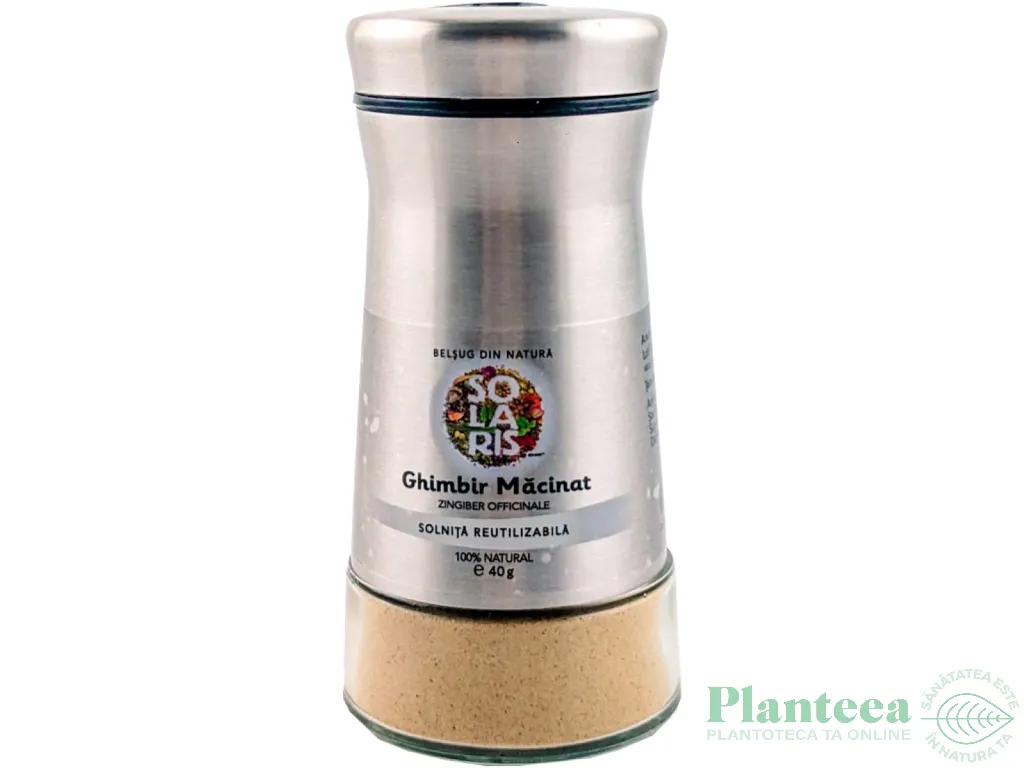Condiment ghimbir macinat solnita reutilizabila 40g - SOLARIS