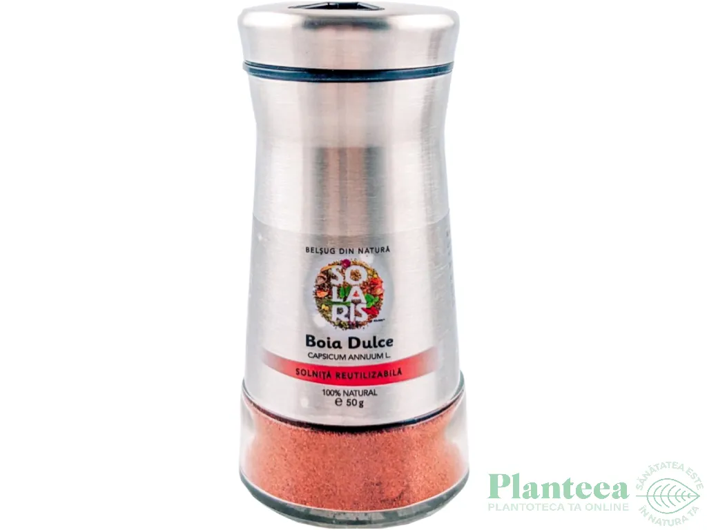 Condiment boia dulce solnita reutilizabila 50g - SOLARIS