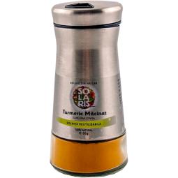 Condiment turmeric macinat solnita reutilizabila 50g - SOLARIS