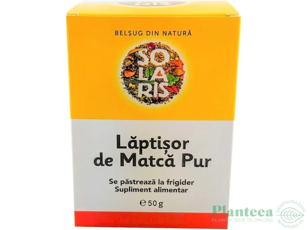 Laptisor matca pur crud 50g - SOLARIS