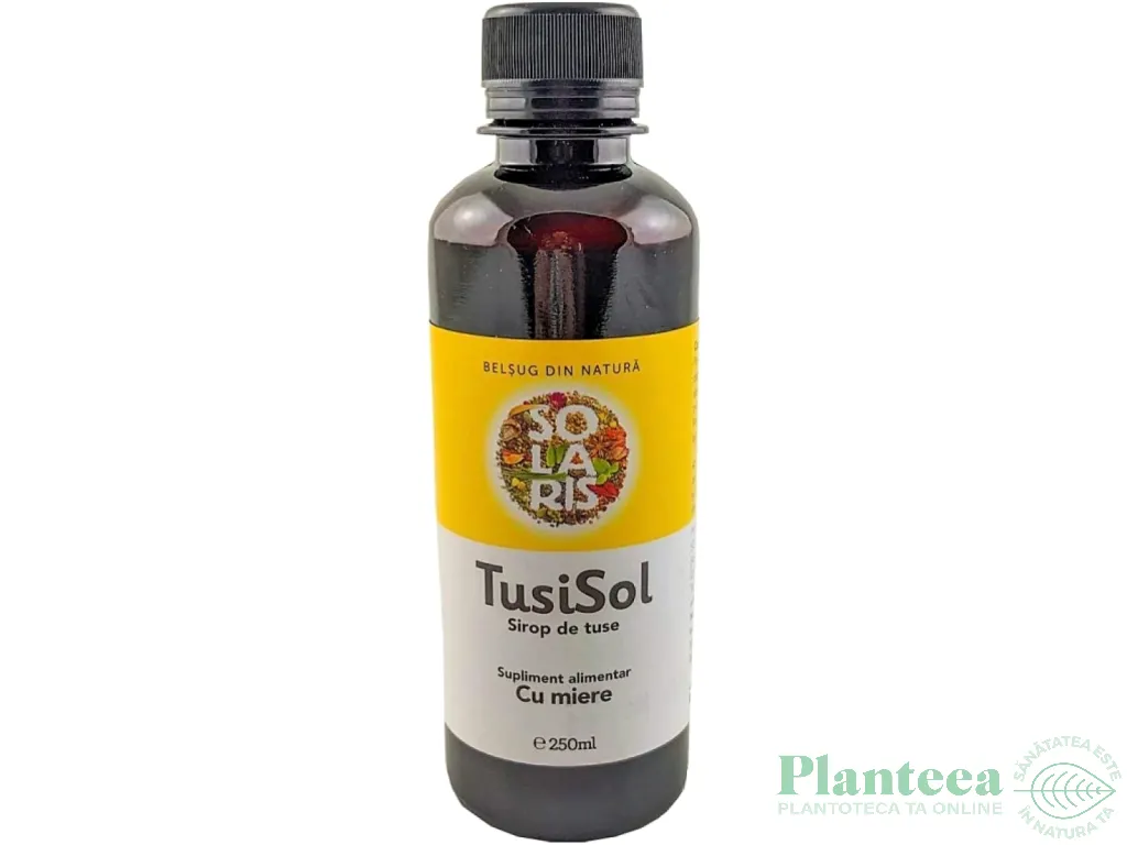 Sirop tuse cu miere Tusisol 250ml - SOLARIS