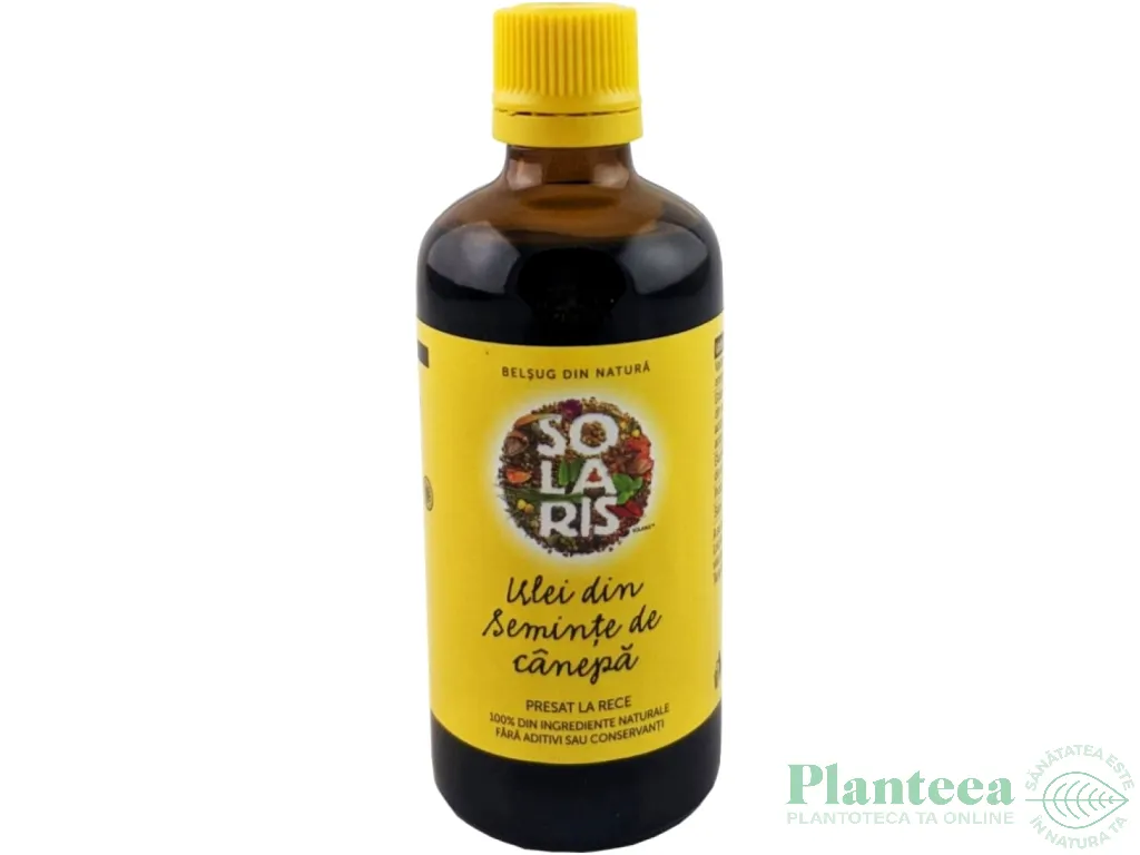 Ulei canepa 100ml - SOLARIS