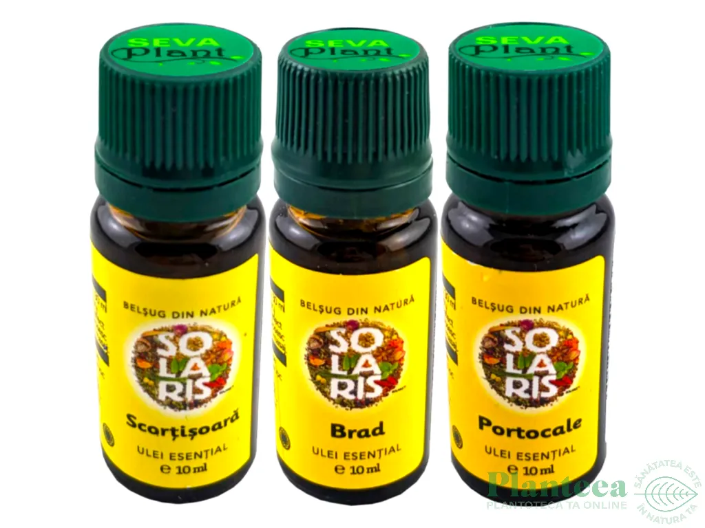 Kit 3 uleiuri esentiale Mirosul Craciunului 3x10ml - SOLARIS