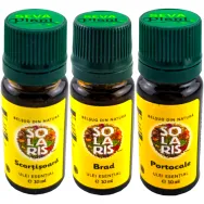 Kit 3 uleiuri esentiale Mirosul Craciunului 3x10ml - SOLARIS