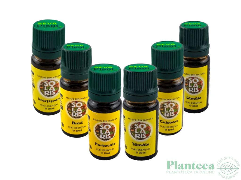 Kit 6 uleiuri esentiale Arome de Poveste 6x10ml - SOLARIS
