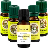 Kit 5 uleiuri esentiale Aromele Dragostei Quintet for Love 5x10ml - SOLARIS