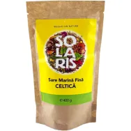 Sare mare fina celtica neiodata 400g - SOLARIS