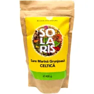 Sare mare grunjoasa celtica neiodata 400g - SOLARIS
