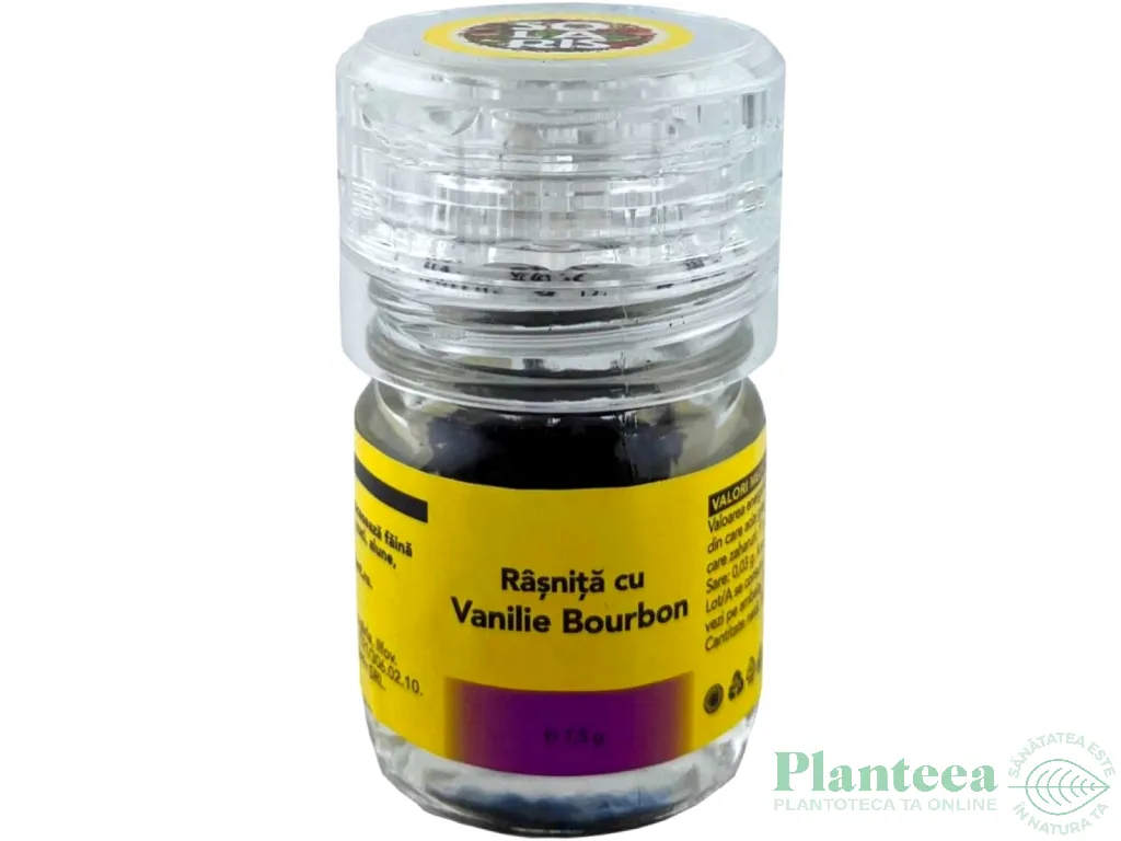 Condiment vanilie bourbon rasnita 7,5g - SOLARIS