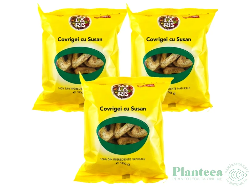 Set Covrigei integrali susan 3x100g - SOLARIS